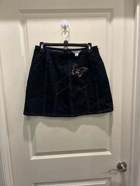 Old Navy x Anna Sui Denim Mini Skirt